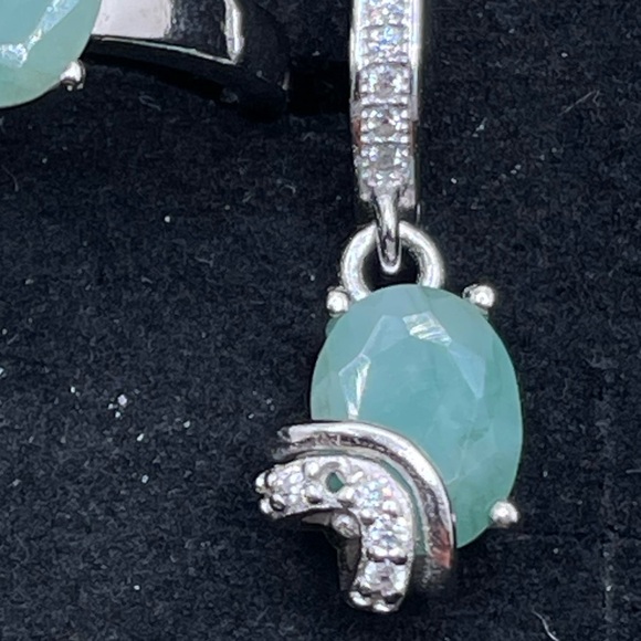 New! 4 Piece Sterling Silver & Aventurine Set - Picture 6 of 6